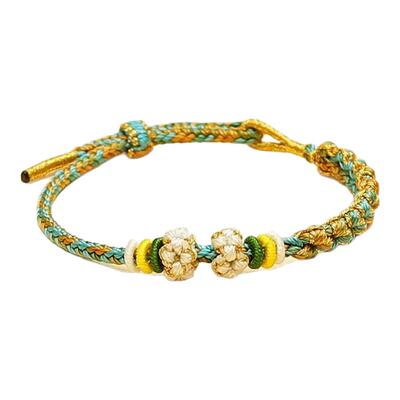 手工编织千里江山DIY半成品手绳