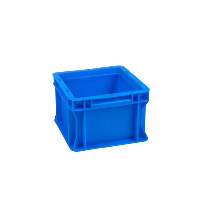 工业级加厚塑料物流周转箱长方形物流箱收纳整理储物箱蓝灰零件箱