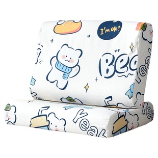 乳胶枕套枕头套子4427枕皮纯棉60x40cm儿童全棉50*30单只一对装