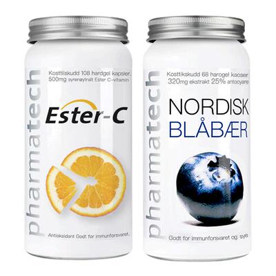 Pharmatech挪威胶囊护眼维生素C