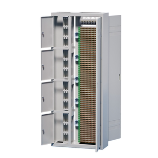 晋阳高科光交箱288/360/576/720/864芯odf直插机柜室内外光缆交接箱三四网合一ODF光纤配线柜SFC方圆口空满配