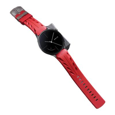适用小米watchS5手表s4sport氟橡胶表带s3智能腕表s2男款s1pro钛合金color2运动透气秋冬高级链替换腕带
