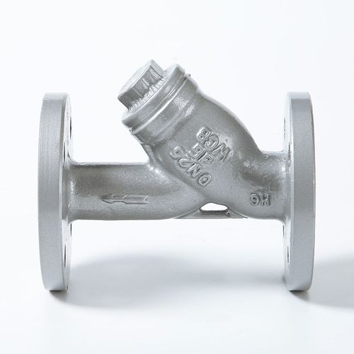 不锈钢法兰式Y型过滤器批发 Y型管道过滤 不锈钢Y型过滤器