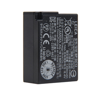 Leica徕卡q V-LUX5 114 QP 116 V-LUX CL相机锂原装电池bp-dc12e