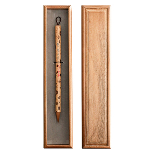 问心堂【晋唐心印】古法纯狼毫行书手札毛笔楷书中号行书草书胖狼毫毛笔王羲之兰亭序毛笔专业级高档狼毫毛笔