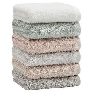 CallaAngel进口埃及棉小方巾纯棉吸水出口日本家用柔软洗脸毛巾