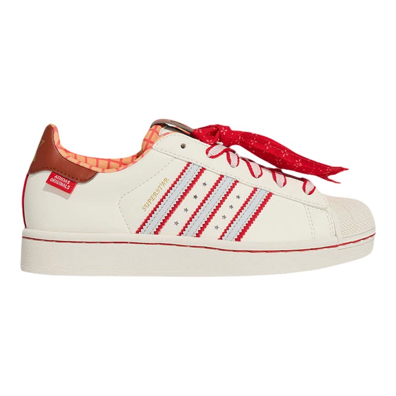 马年限定鞋Adidas女鞋阿迪达斯三叶草大童贝壳头休闲滑板鞋KK4472