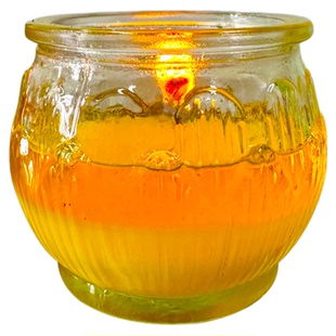 应急照明蜡烛户外防水救援灯玻璃酥油灯室外家用无烟酥油灯36小时