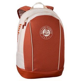 wilson威尔胜儿童网球包法网联名青少年大容量小学生双肩背包拍包