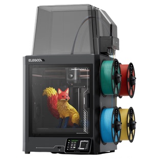ELEGOO/爱乐酷CC2多色3d打印机自动调平高速打印家用桌面级高精度