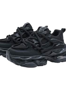 马克华菲老爹鞋男款增高休闲鞋