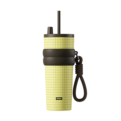 世大家高颜值吸管便携保温杯