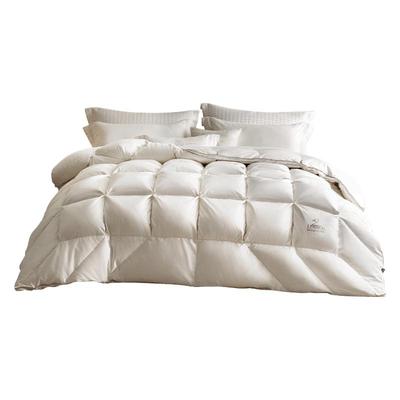 罗莱全棉A类95白鹅绒被子