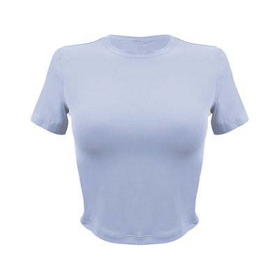 短袖紧身女训练健身服运动衣