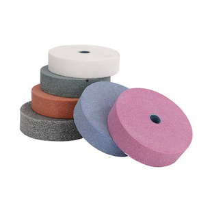 小台磨机台锯专用砂轮抛光轮磨轮纤维轮红刚玉白刚玉氯碳化硅砂轮