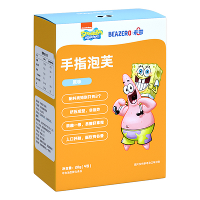 未零婴幼儿胚芽手指泡芙1盒