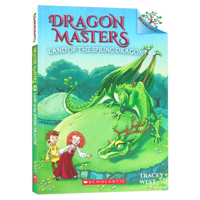 学乐大树系列 驯龙大师14 英文原版 Dragon Masters #14 The Land of the Spring Dragon 儿童英语漫画书 英文版 进口书