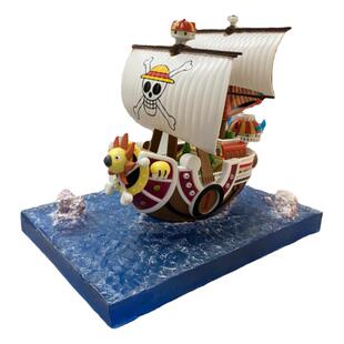 海贼王千阳号海贼船梅丽号阳光场景波浪底座手办树脂海浪地台DIY