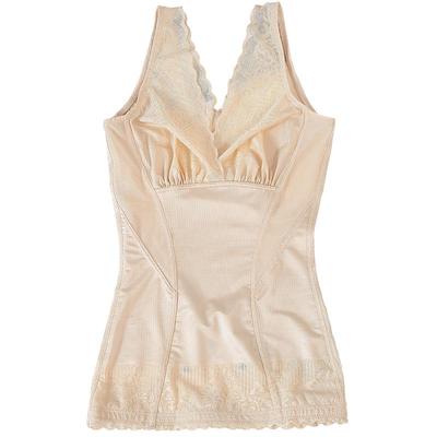 桑蚕丝燃脂收腹收肚子瘦身衣背心