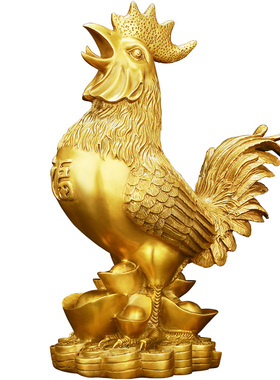 上善若水铜招财工艺品