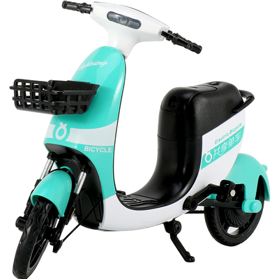 摆件共享电动自行车合金模型仿真