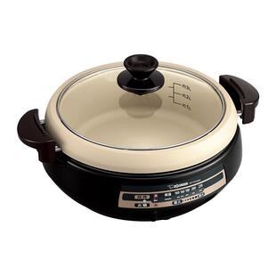 象印家用多功能料理锅大容量电火锅蒸煮煎炒一体锅不粘锅PVH30C