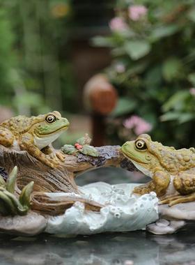 户外花园庭院摆件仿真动物浮水乌龟池塘水池鱼缸装饰园艺景观雕塑