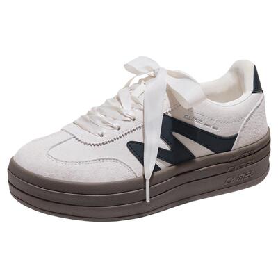 骆驼山海2代运动鞋2026春夏新款女鞋德训鞋休闲鞋子经典板鞋女款