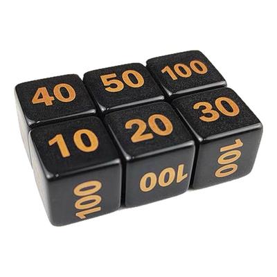 宝可梦伤害指示物桌游六面骰子