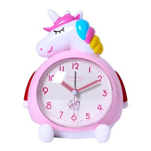 2025新款智能闹钟儿童女孩音乐时钟学生专用学习迷你可爱粉色闹铃