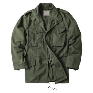 美军版M65风衣美式中长夹克男多口袋工装迷彩野战夹克复古户外套