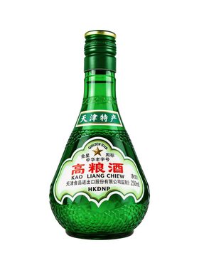 金星牌52度圆玻高粮酒250mL