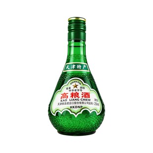 金星牌高粱酒圆玻52度清香型高度纯粮食天津特产中国香港地区有售