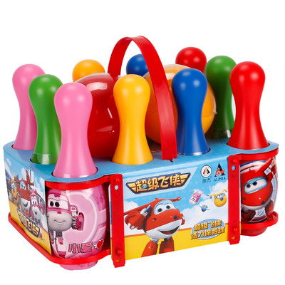 超级飞侠儿童保龄球玩具套装