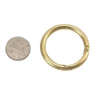 背包圆圈扣环可拆卸金属纽扣开口圆环扣五金配件包包环扣圆形扣子