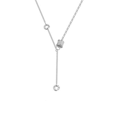 小蛮腰项链简约轻奢锁骨链女