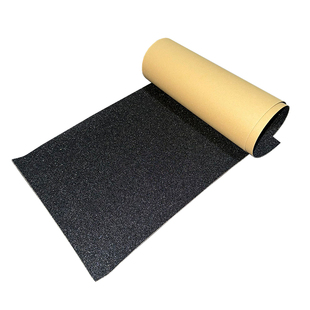 双翘板砂纸滑板砂纸黑色防滑防水耐磨砂贴纸四轮滑板车长板金刚砂