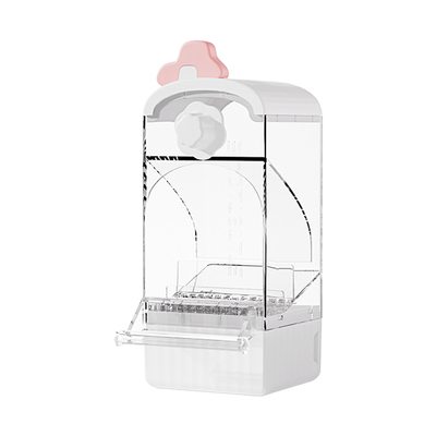 布卡星鹦鹉喂食器自动下粮防甩防溅虎皮牡丹小太阳专用鸟饲料食盒