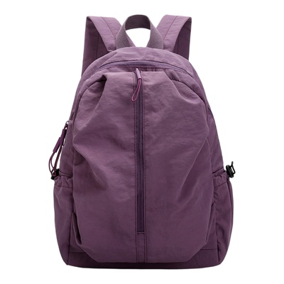 早秋新款少女紫小号轻便双肩包小型休闲旅游逛街背包超轻上班通勤