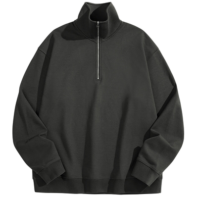 【商场同款】太平鸟男装莫代尔卫衣冬新款立领宽松上衣B1CRF4281