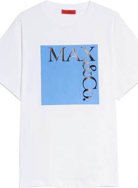 maxco棉质T恤打底衫明星同款