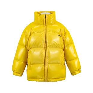 韦氏男女童羽绒服加厚长袖短款纯色冬季25新款儿童羽绒服面包服