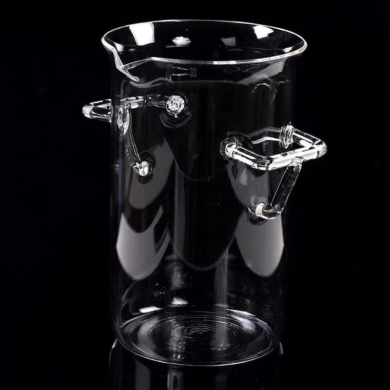 石英烧杯玻璃2000/3000/5000/带手柄耐高温