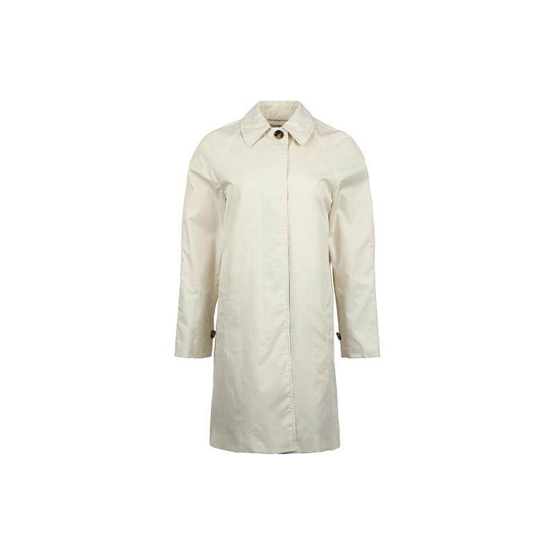 【自营】BURBERRY/博柏利FW26女士轻薄宽松直筒中长款嘎巴甸风衣