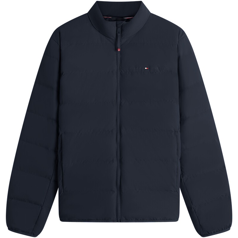 Tommy男装可打包轻薄立领鹅绒服