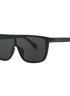 连体大框方形防风爬山偏光太阳镜