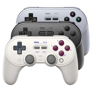 八位堂Pro2蓝牙游戏手柄 霍尔摇杆震动体感连发PC电脑Switch2苹果Mac电脑Steam安卓手机通用外设原神双影奇境