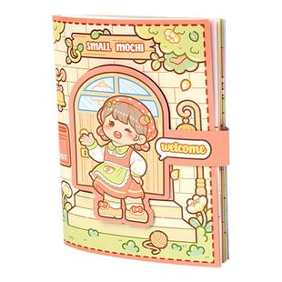 小麻薯磁吸安静书手账磁力手帐玩转假日冒险游戏秘境来信第二弹