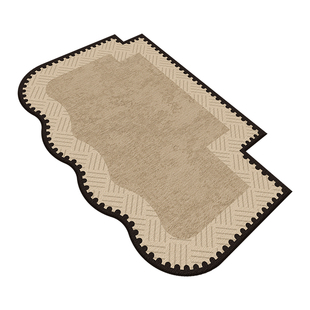 入户门地垫2025新款免洗可擦异形地毯进门口专用脚垫耐脏可裁剪垫