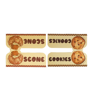 2025创意贝果面包曲奇卡头烘焙装饰配件饼干点心雪花酥包装盒异形